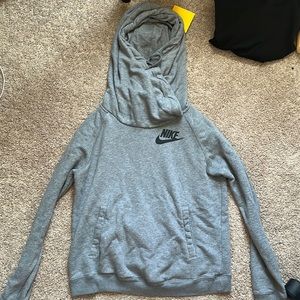 Nike grey hoodie women’s size M